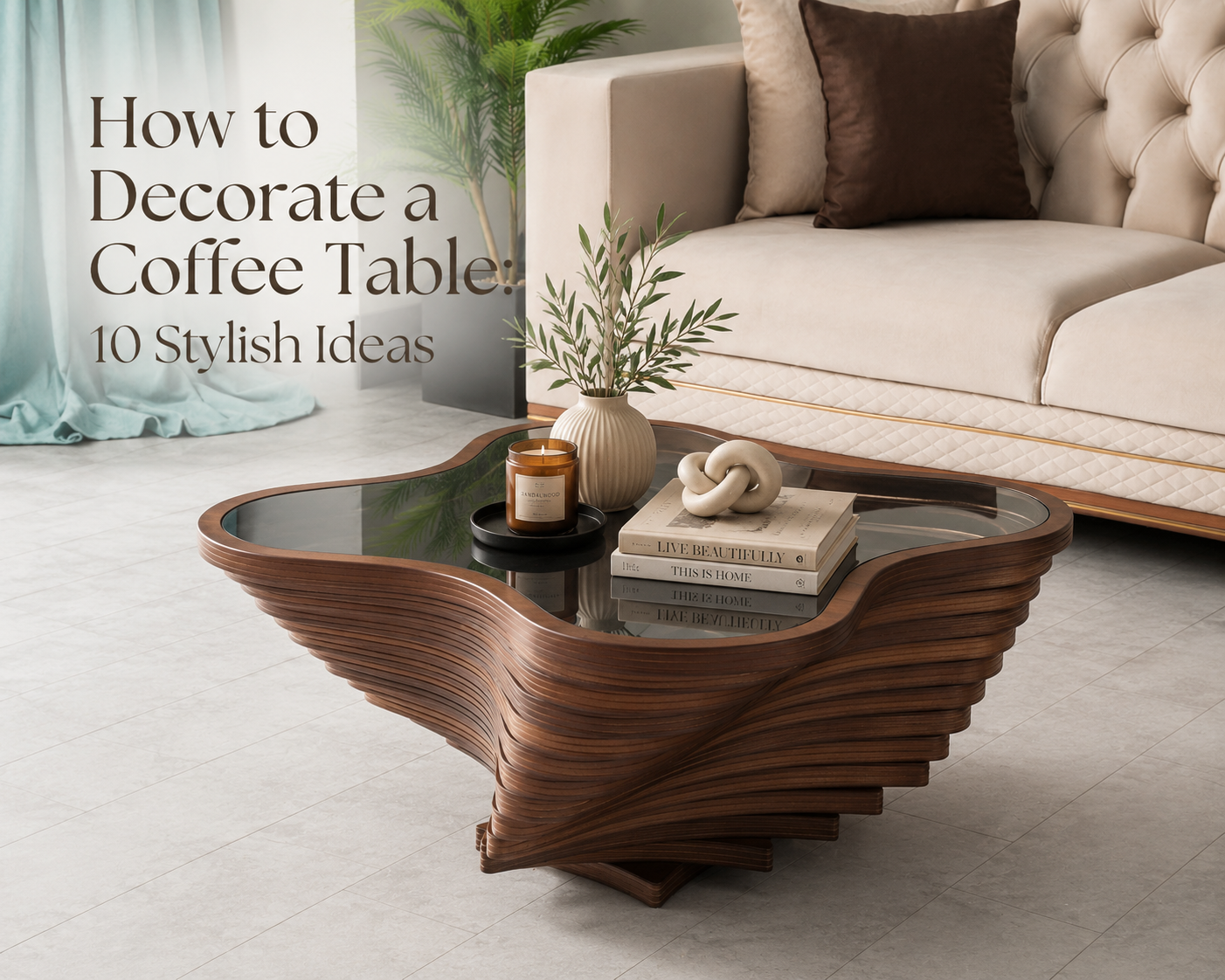 How to Decorate a Coffee Table: 10 Stylish Ideas for a Beautiful Living Room